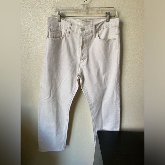Mother Superior Women’s The Ditcher Crop in Act Natural Size 28 Straight Leg - Picture 4 of 13